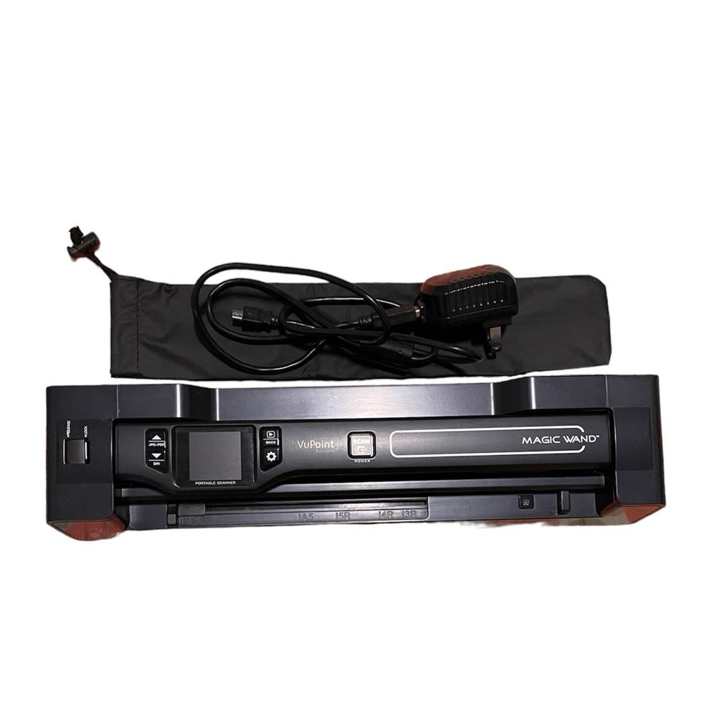 Vupoint Magic Wand 2-in-1 Portable Scanner & Auto-Feed Dock